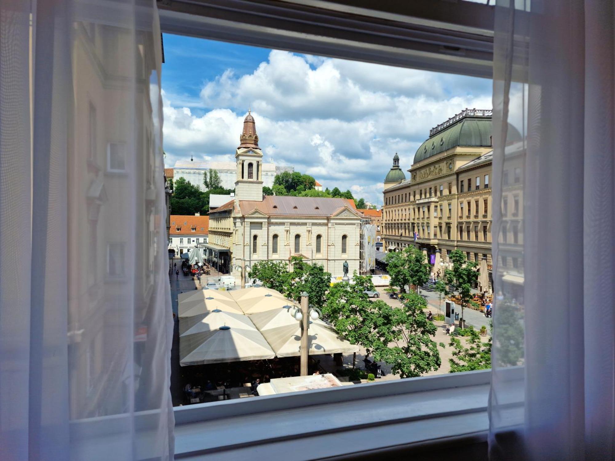 Apartment Exclusive View Cvjetni Trg Zagreb Luaran gambar
