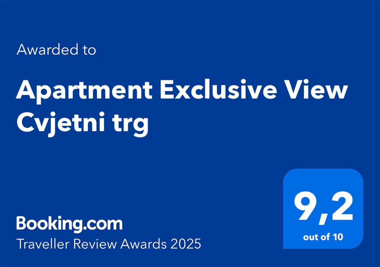 Apartment Exclusive View Cvjetni Trg Zagreb Luaran gambar